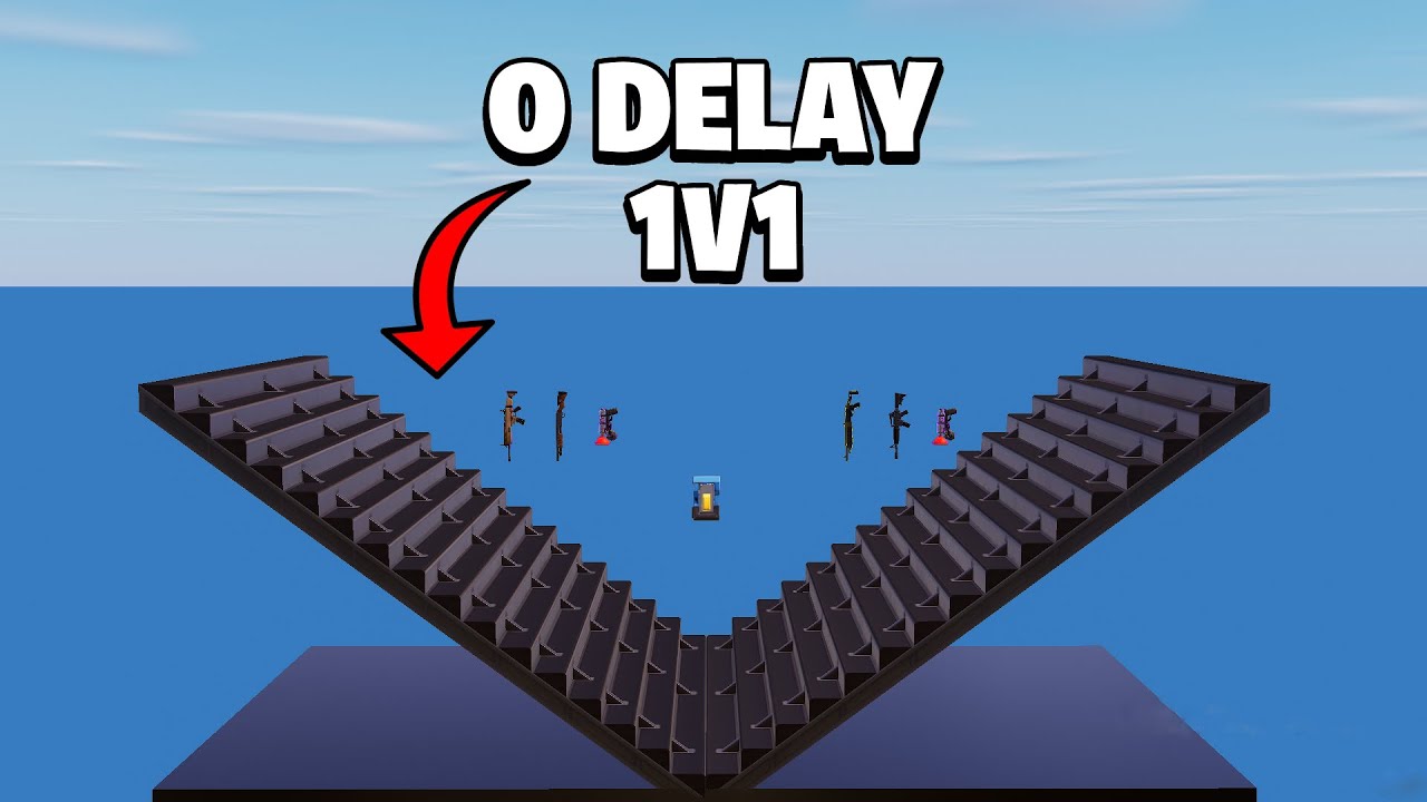 How To Make 0 DELAY 1v1 Map In 10 Minutes! | Fortnite Creative 2025
