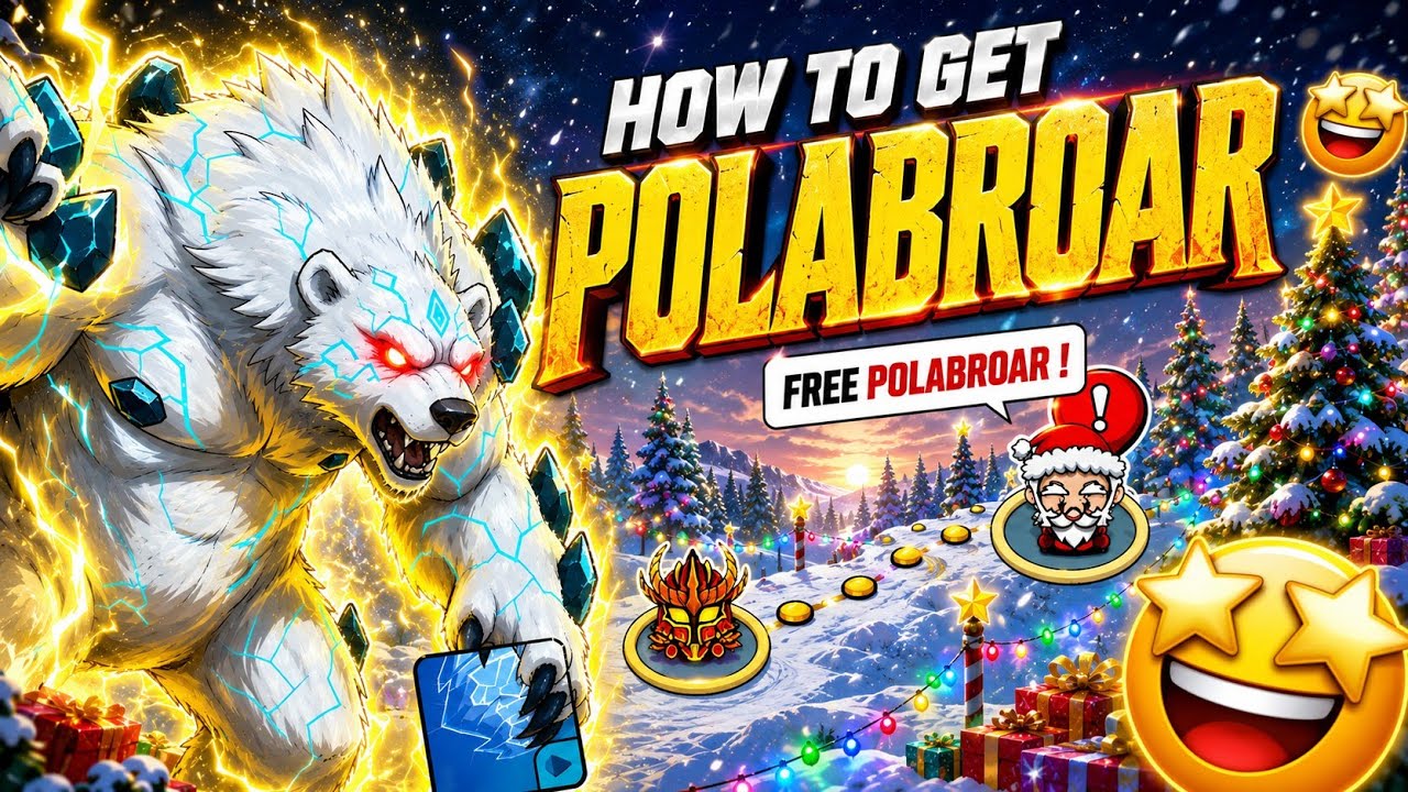 How to Get FREE POLABROAR in Dynamons World 🔥 || (100% Working Guide) || New Update 1.12.97 🤩 ||