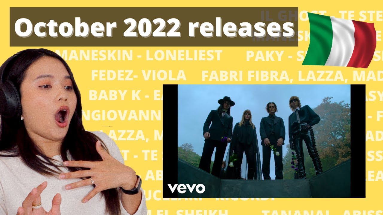 Ottobre 2022 new Italian music (The Loneliest, Sharm el Sheikh, Fluo, Te stesso, etc.)