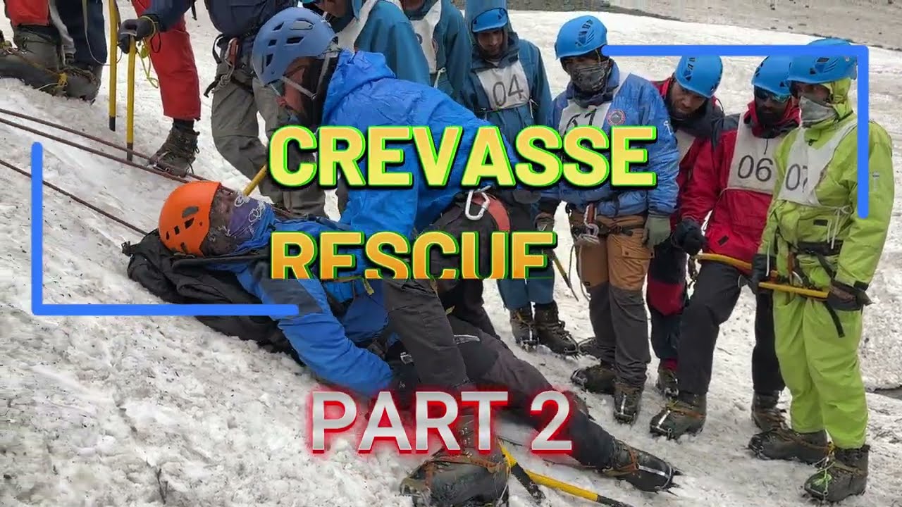 Crevasse | Rescue | Part2 | Rescue | Technique | JIMWS-PAHALGAM | 2025 | BMC