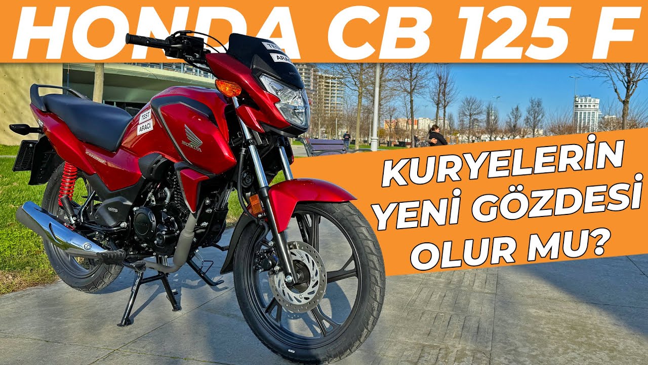 Yeni Honda CB125F | Şehirde İlk Sürüş!