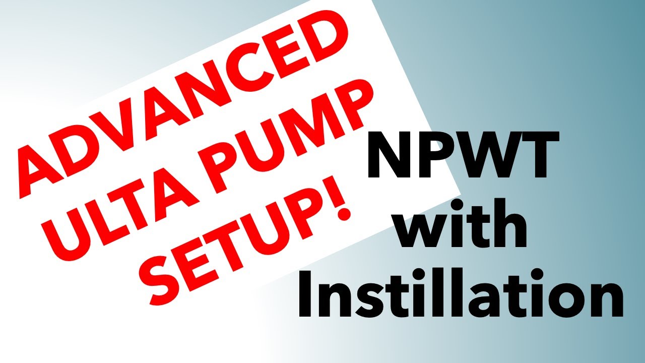 011 Advanced Leakproof VAC Ulta Pump Setup for Instillation