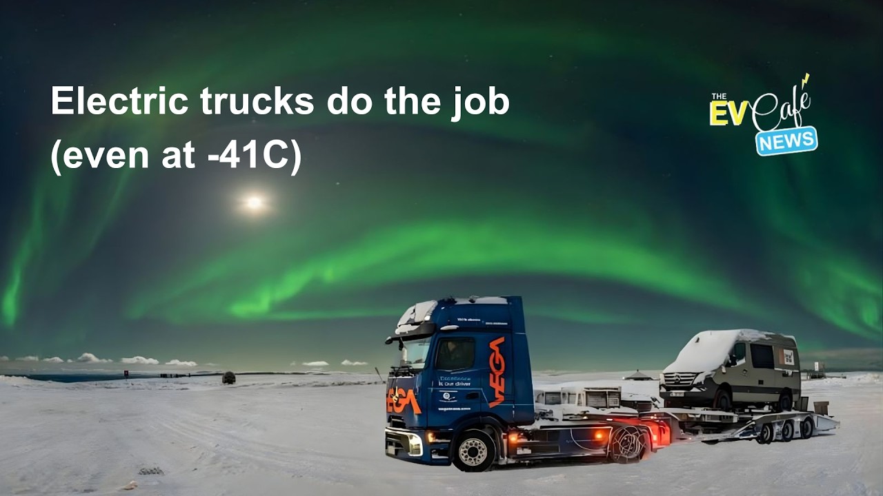 Mercedes Benz eActros 600 отлично себя показывает при температуре -41°C и пробеге 8000 км.