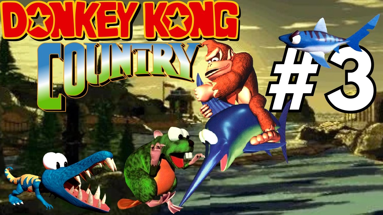 Donkey Kong Country #3 (101%) Florestas e muitos bonus numa fase só !