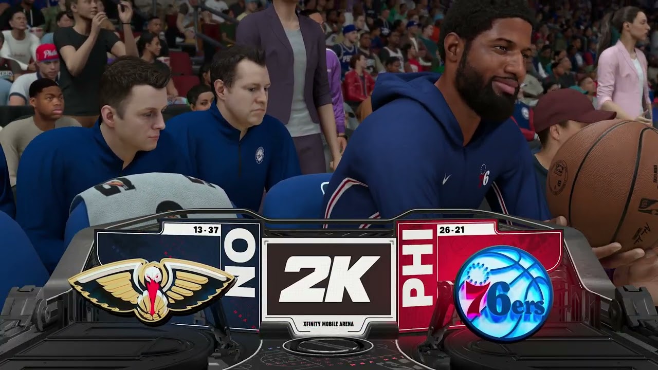 NBA 2K26 (Next Gen) - (New City Edition Uniforms) New Orleans Pelicans vs Philadelphia 76ers