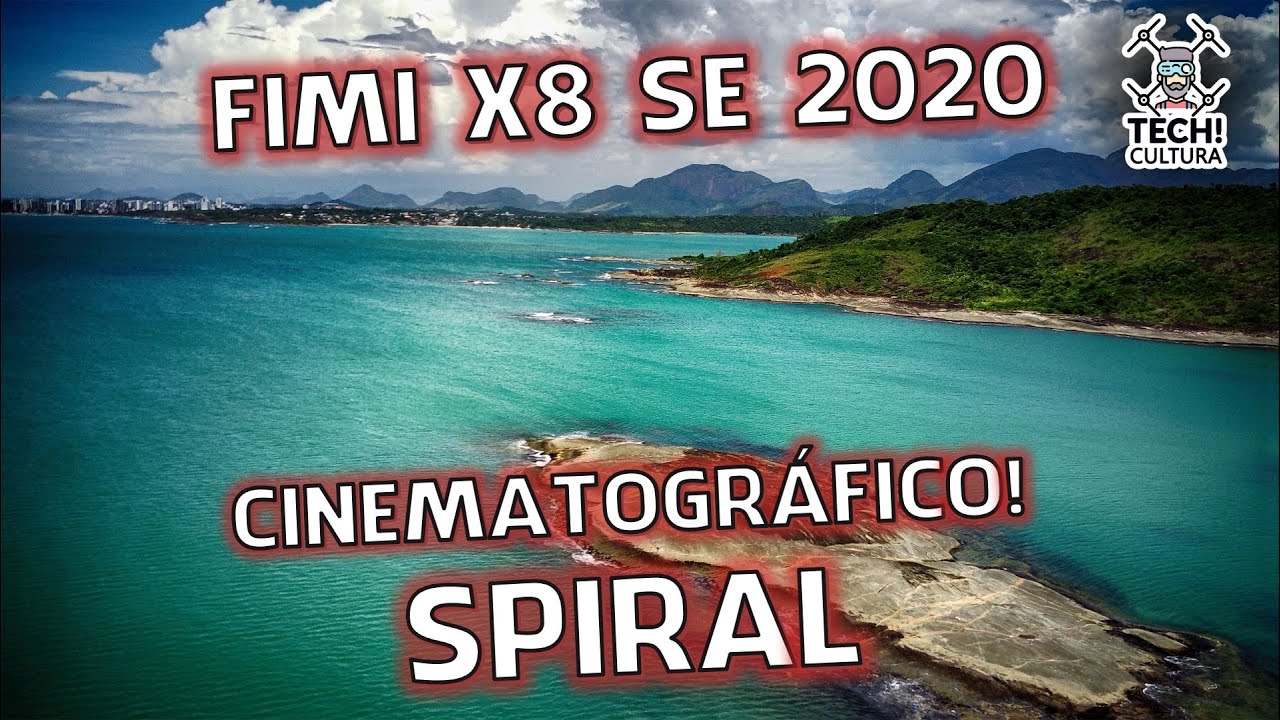 FIMI X8 SE 2020 - Modos de Vôo Inteligentes: Spiral - Cinematográfico para iniciantes