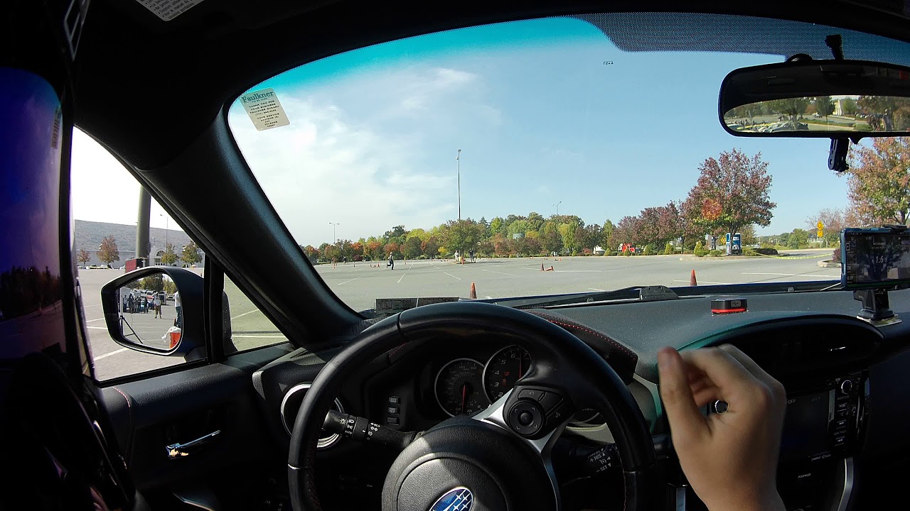 NEPA SCCA autocross event #7 fastest run POV 4k60fps