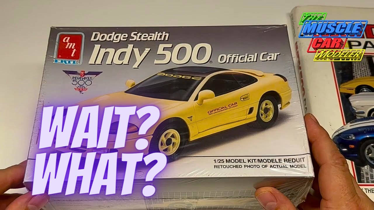 AMT 1991 Dodge Stealth Indy Pace Car Kit