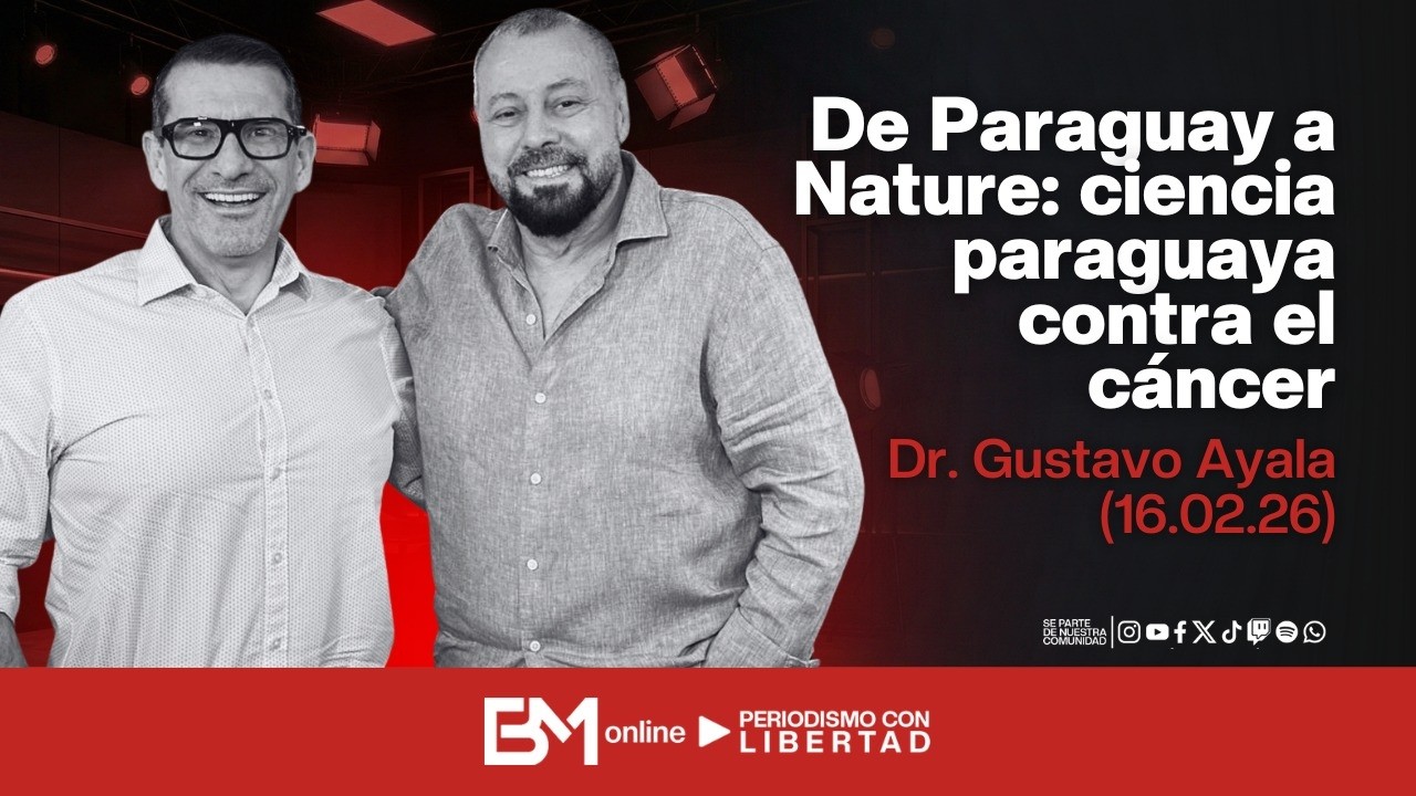 De Paraguay a Nature: ciencia paraguaya contra el cáncer – Dr. Gustavo Ayala (16.02.26)