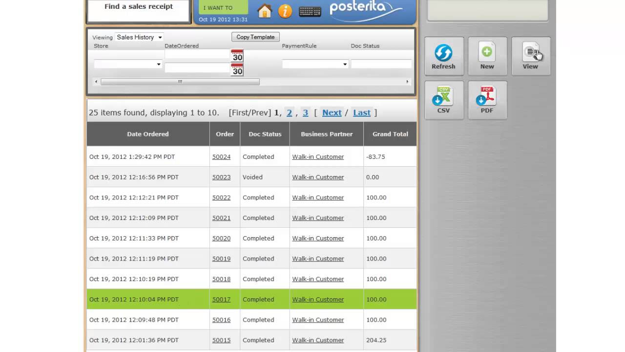 How to Void Orders and Process Refunds and Exchanges in Posterita