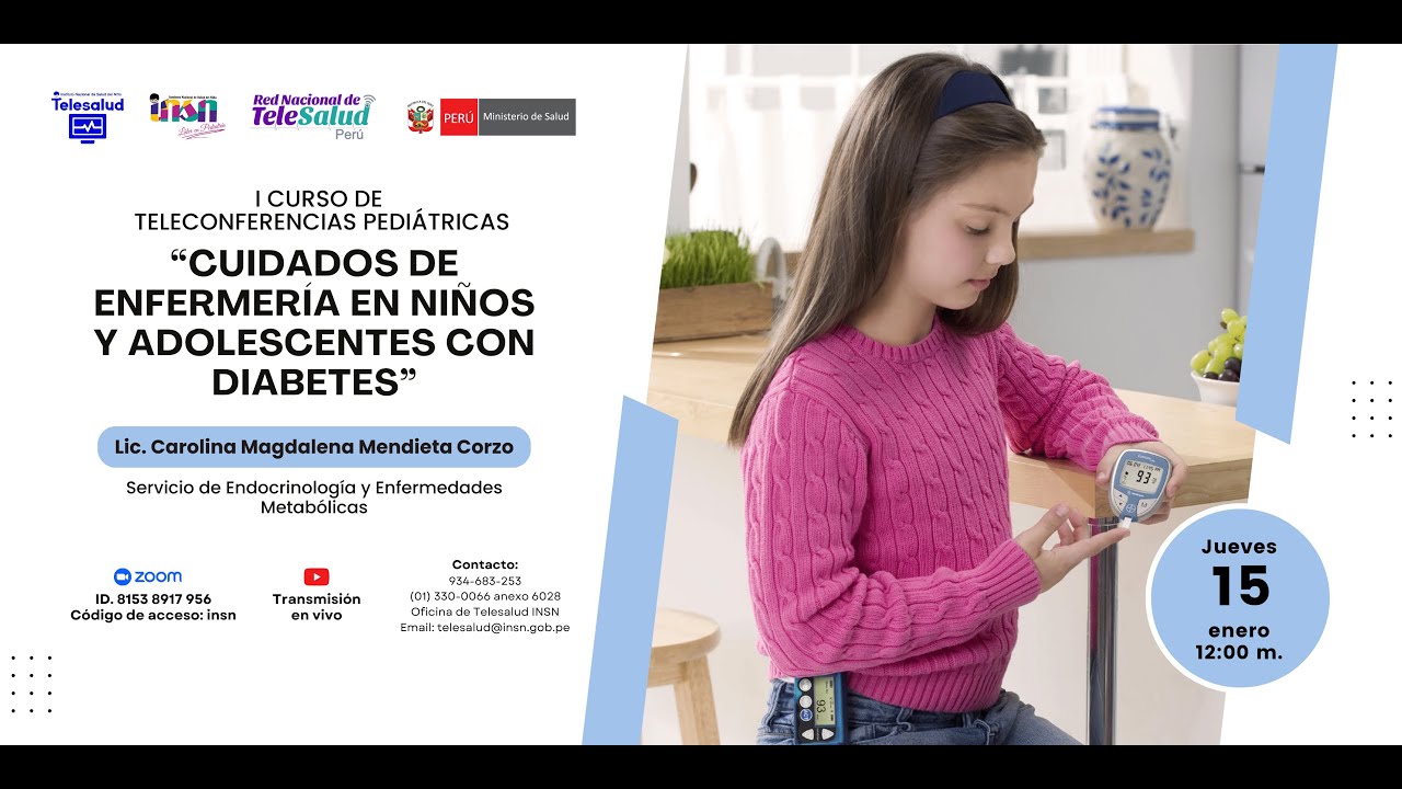 CUIDADOS DE ENFERMERÍA EN NIÑOS Y ADOLESCENTES CON DIABETES