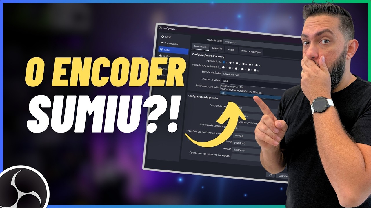PLACA DE VÍDEO NÃO FUNCIONA NO OBS STUDIO? 3 dicas sobre ENCODERS para solucionar esse problema!