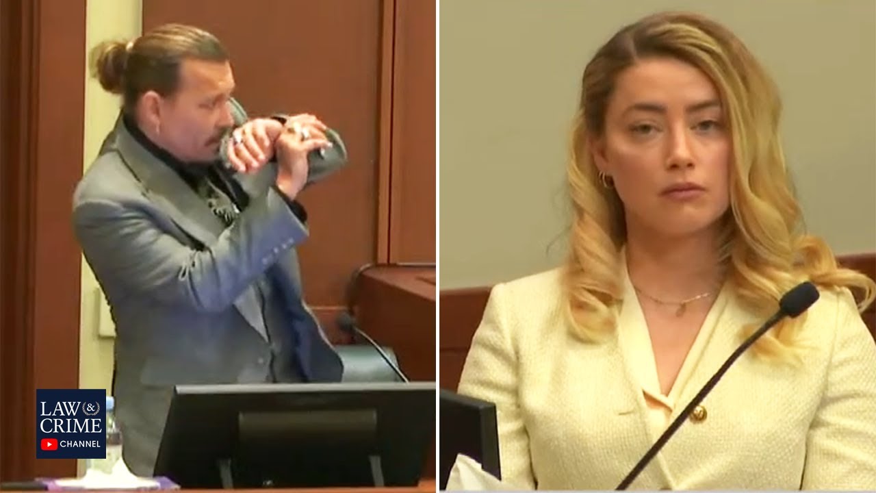 Johnny Depp Claims Amber Heard Faked a Broken Nose with Nail Polish
