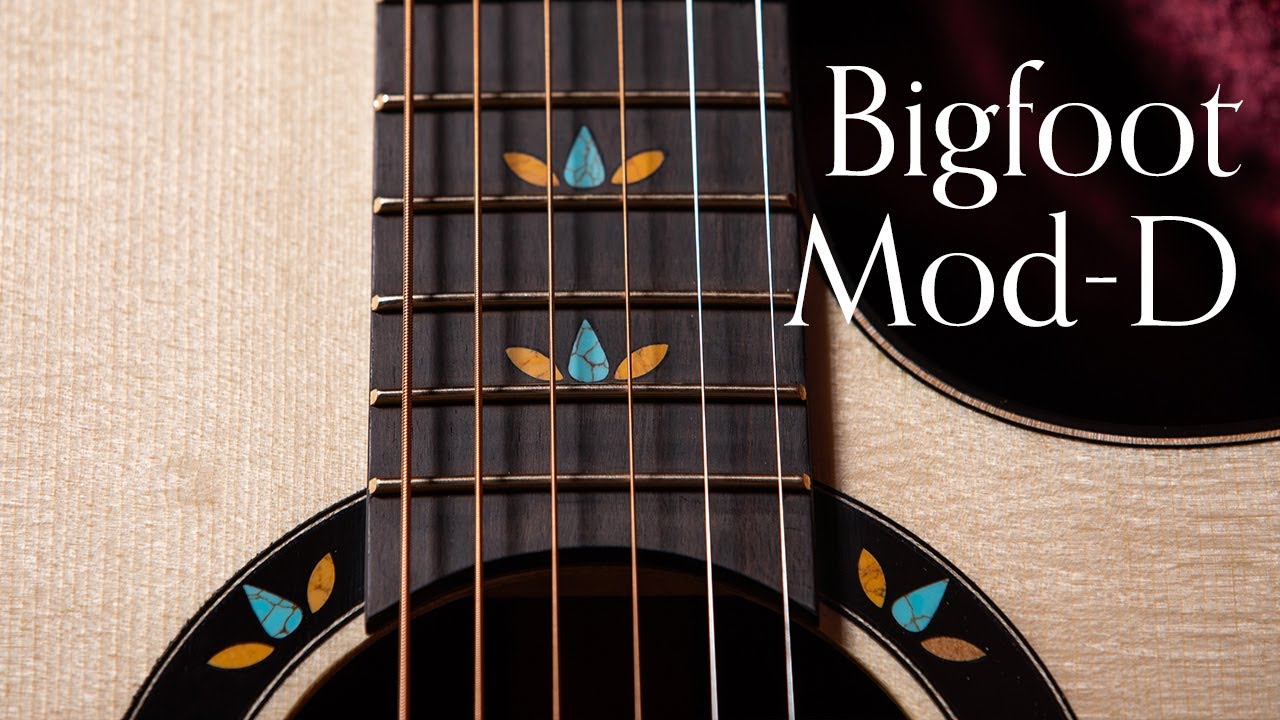 Bigfoot Mod D-C, Old Growth Brazilian Rosewood & German Spruce | Carl Miner