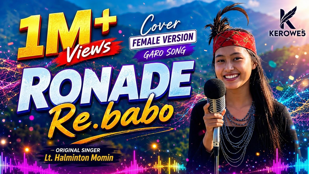 Ronade Re.babo Ambin Antio_Cover Garo Song_Female Version_New Garo Song