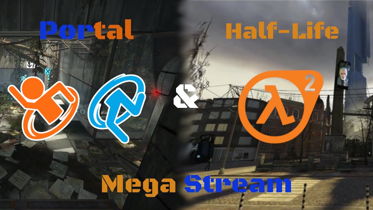 Half-life and Portal Marathon | Portal (Full Game)