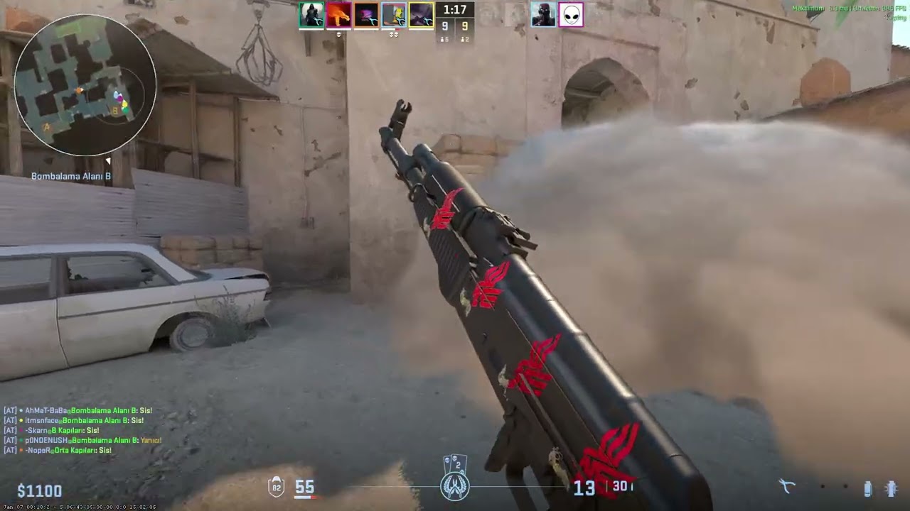 AK-47 3K on dust2