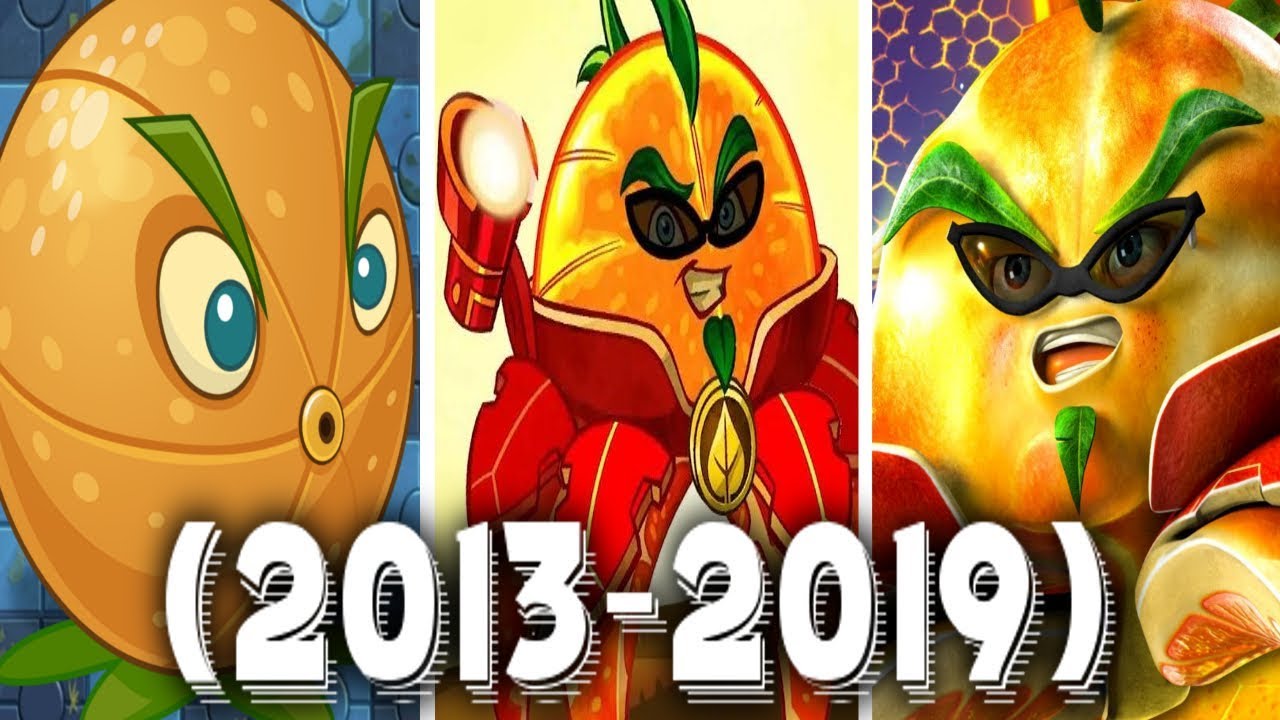 Evolution of Citron | Plants vs Zombies Games (2013 - 2019)