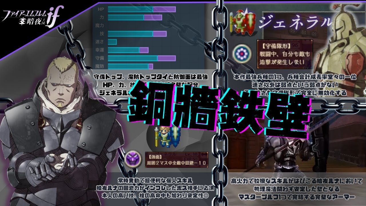 【暗夜神】歴代最強アーマーとの呼び声が高い暗夜王国の門番ブノワ  その強さをマニアックに徹底解説 【ファイアーエムブレム if】【3DS】