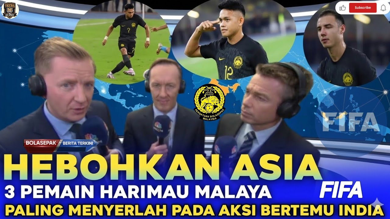 Buat Bangga! 3 Pemain Harimau Malaya Paling Menyerlah Ketika Bertemu India