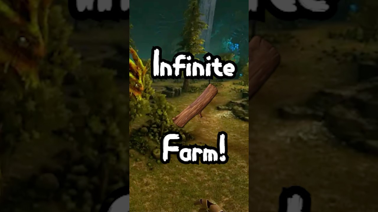 How To infinitely Farm Wood! Ark Survival Ascended