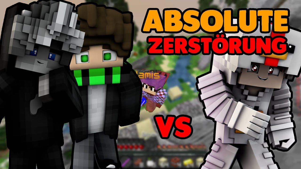 minimichecker vs ByQuadrix + BezgeHD + Vamis! | Craftwars PvP-Event #02