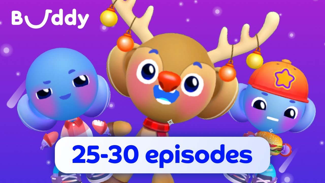 Buddy's Adventures Compilation #5 | Buddy the Robot | Learning Cartoons for Kids