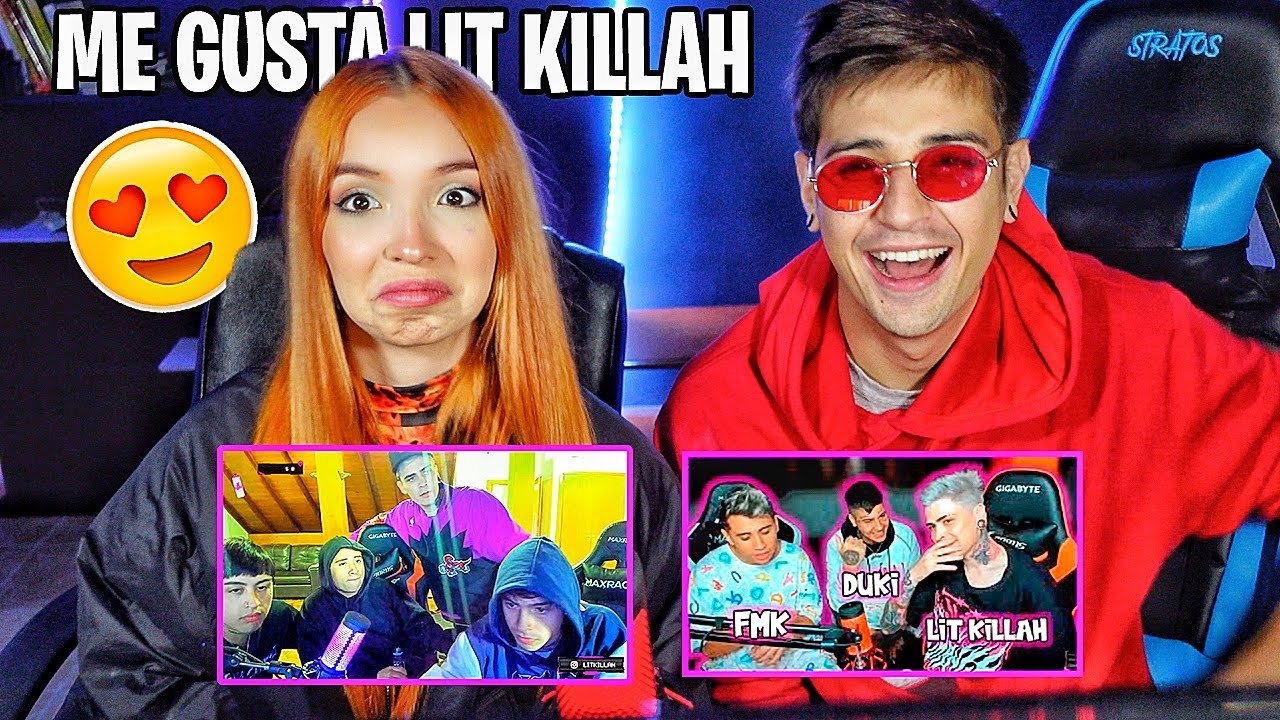 MI AMIGA REACCIONA a FREESTYLE ÉPICO DE FMK JUNTO A LIT KILLAH, TIAGO PZK Y RUSHERKING + DUKI