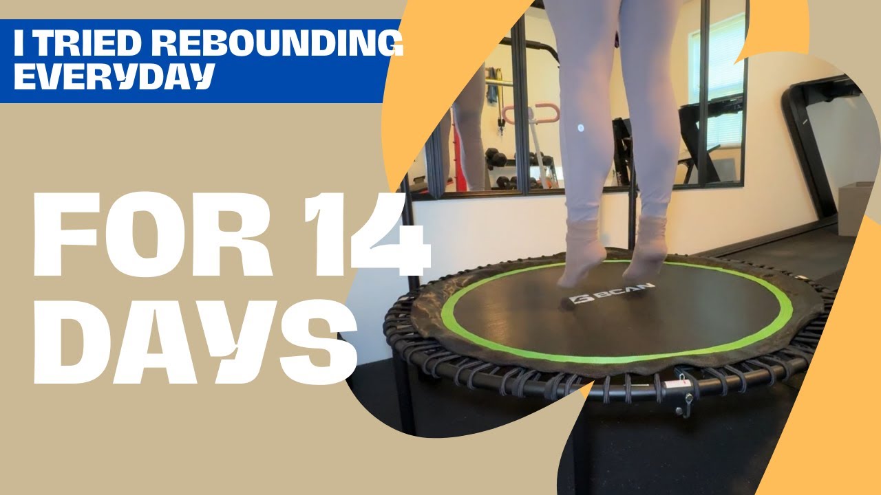 Will the BCAN Rebounder Trampoline actually help? Demo & Review! #rebounder