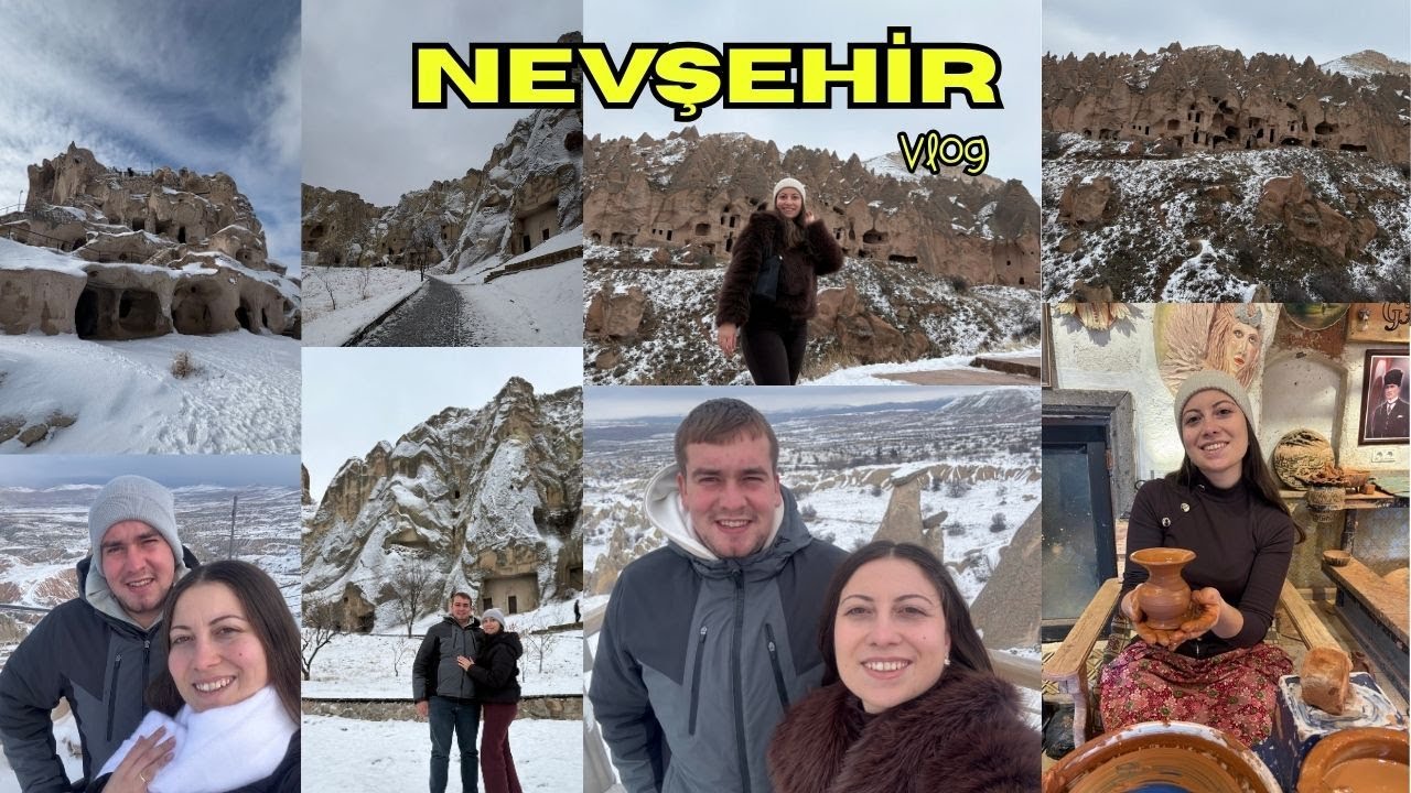 YENİ ROTAMIZ NEVŞEHİR! PERİ BACALARINI GEZDİK! VAZO YAPTIM!