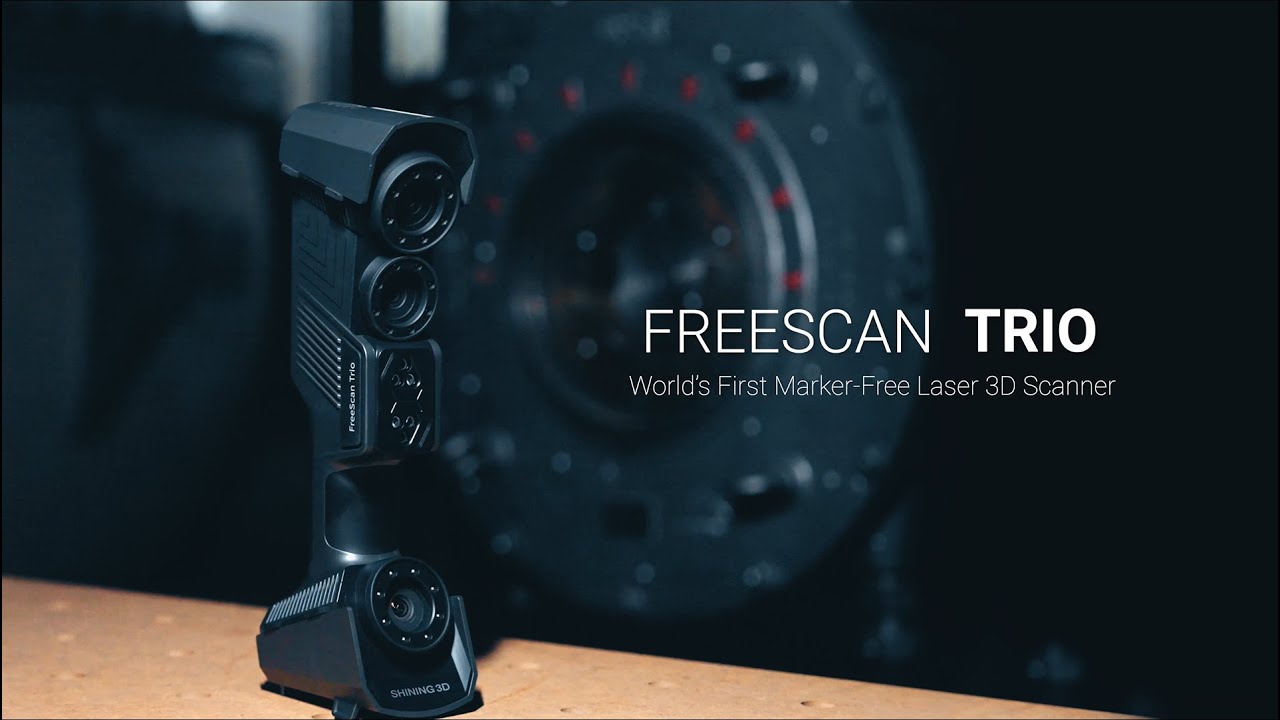 World's First Marker-Free Laser 3D Scanner FreeScan Trio | SHINING 3D
