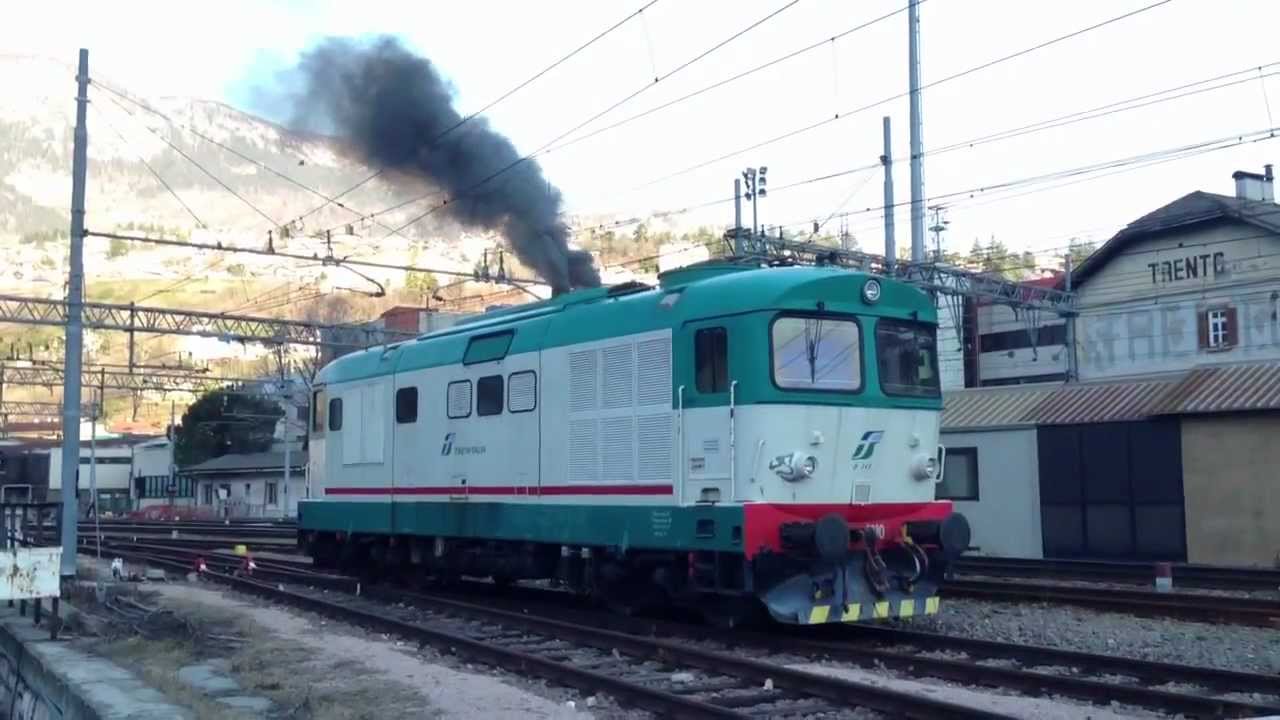Accensione avviamento locomotiva diesel D 345 1010 