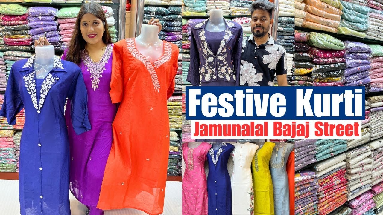 Festive Kurti Collection From Shree Fashion Hub | Jamunalal Bajaj Street Kolkata