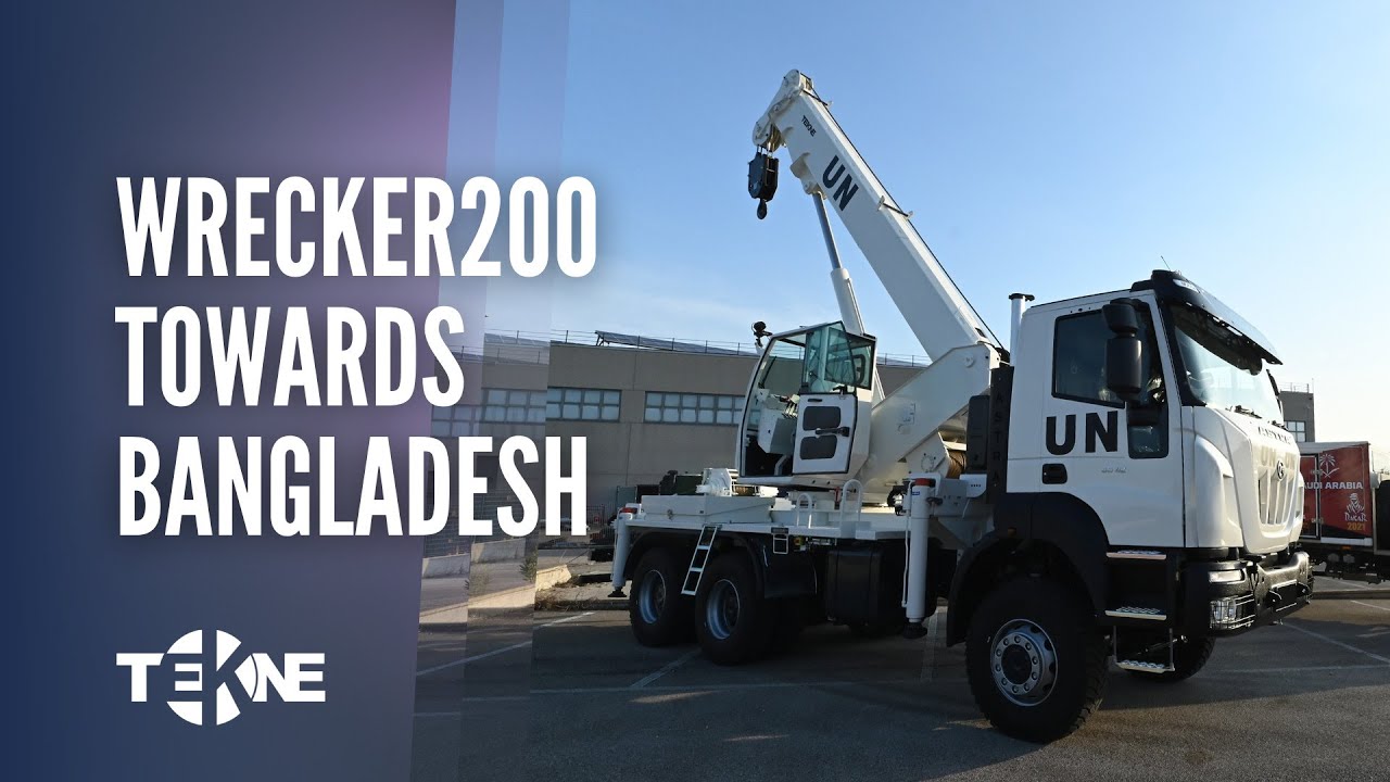 WRECKER200 by TEKNE | Recovery Vehicles for UN Mission