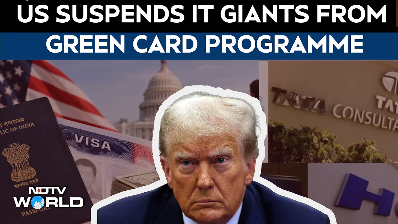 Ужесточение визовой политики США | Трамп приостанавливает программу Green Card для IT-компаний, в...