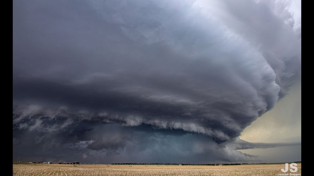 Tornadische SUPERZELLE im Zeitraffer - HAGELMONSTER in Nebraska / USA / IMPERIAL SUPERCELL TIMELAPSE