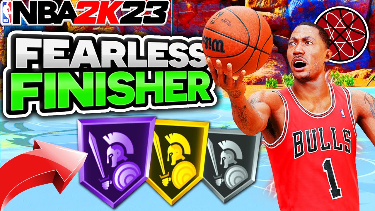 NBA 2K23 Best Finishing Badges : Fearless Finisher Badge Test