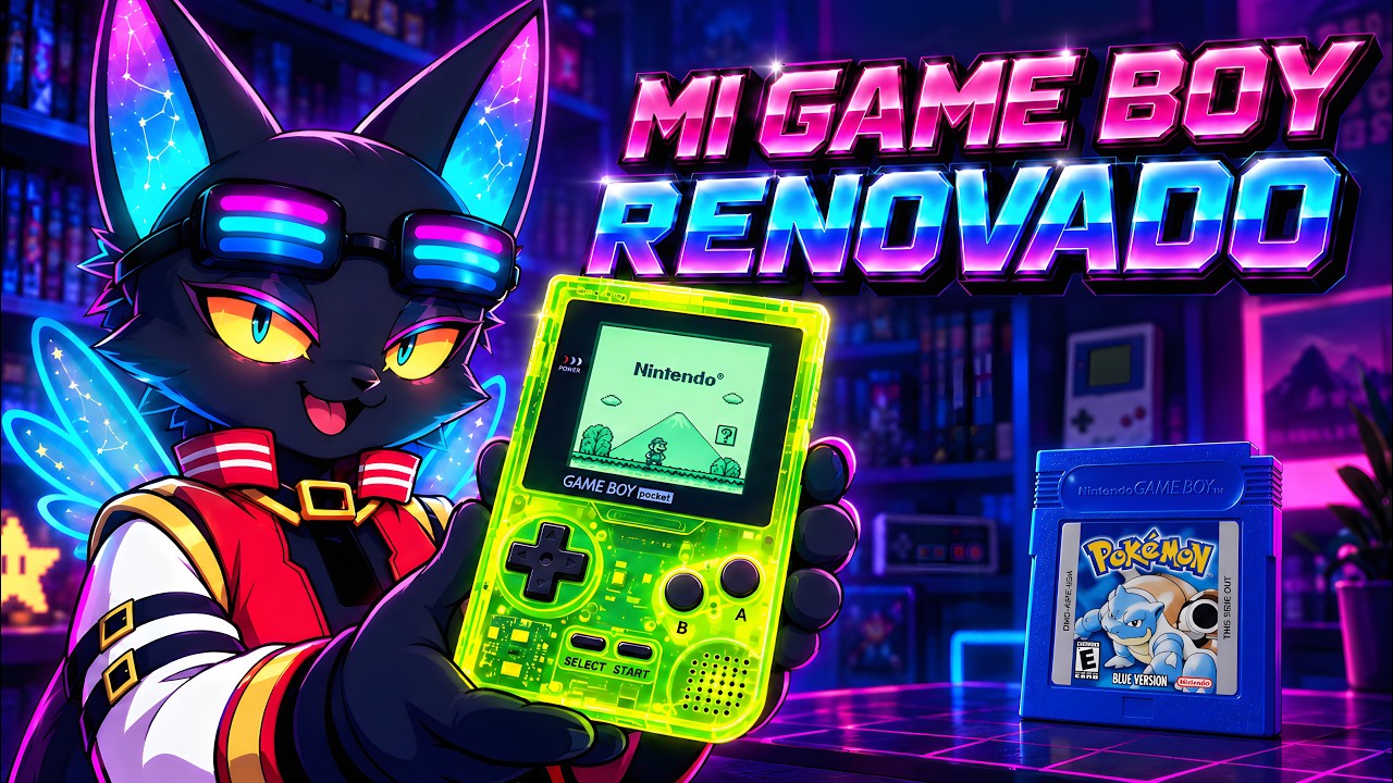 Mi Game Boy Pocket Renovado y Nuevas Joyas Retro