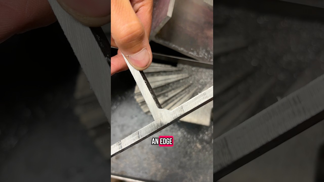 This one is called the fillet weld test. #welding #stickwelding #7018 #weldingschool #weldernation