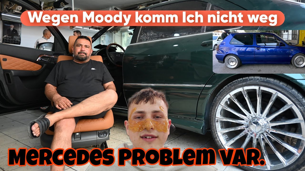 Wegen @Moodycars kommen wir nicht weg.Stress...Sila Yolu.
