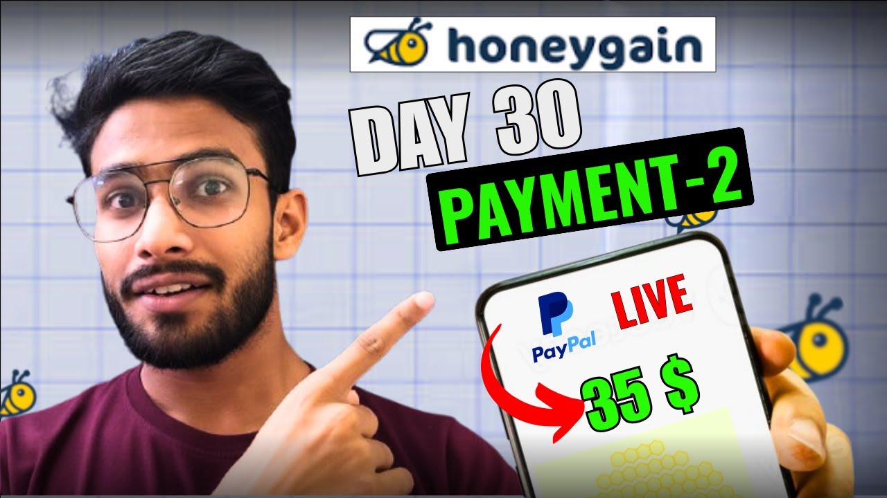 Let's withdraw money || Honeygain 30 Days Token || Live Honeygain Payout || Shubhamknows
