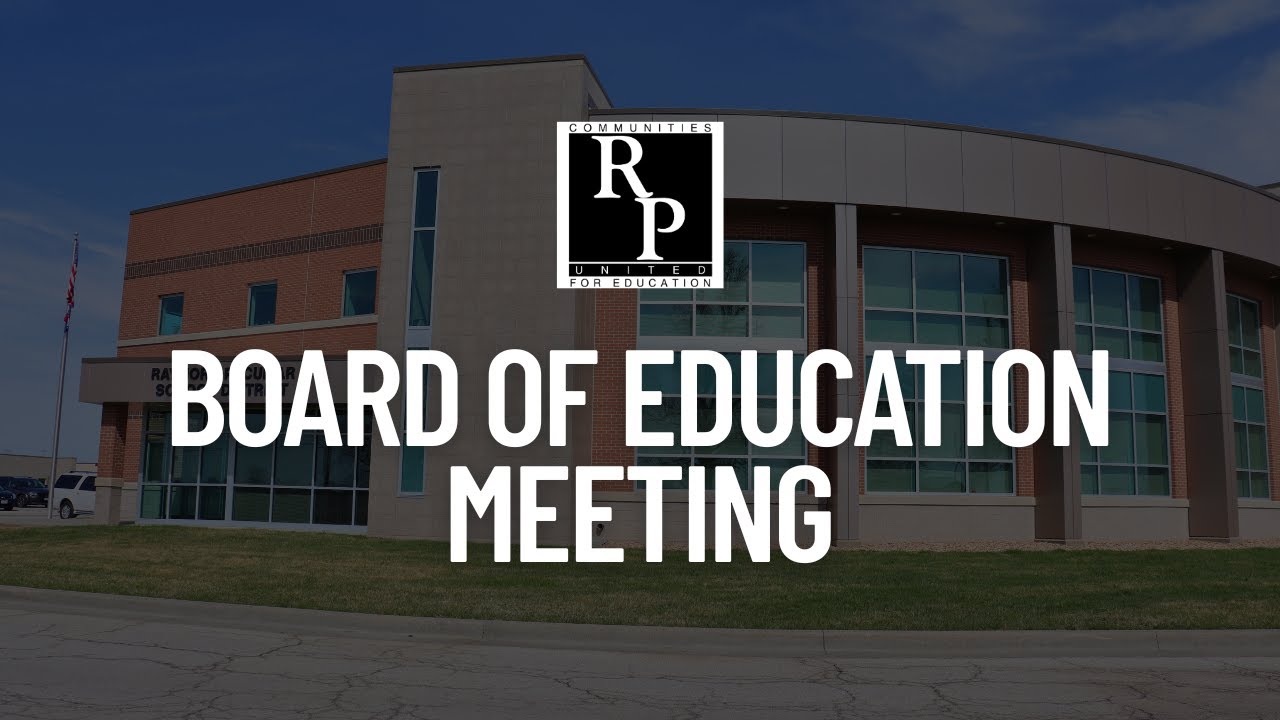 Raymore-Peculiar Board of Education Meeting - September 9, 2021
