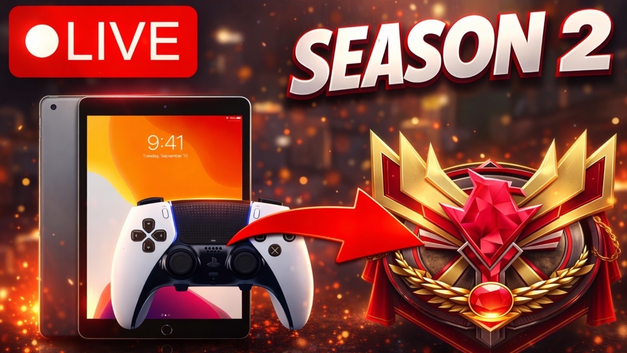 RANKING UP SEASON 2 W/ A CONTROLLER!