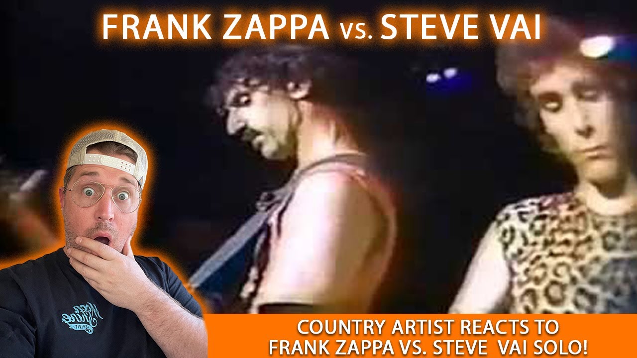 Country Guitarist Reacts to. Frank Zappa versus Steve Vai Guitar Battle | Epic!