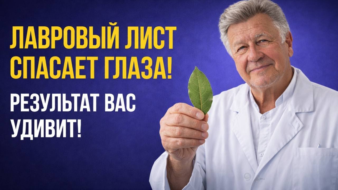 Этот простой лавровый лист вернул зрение после 50: что скрывают врачи
