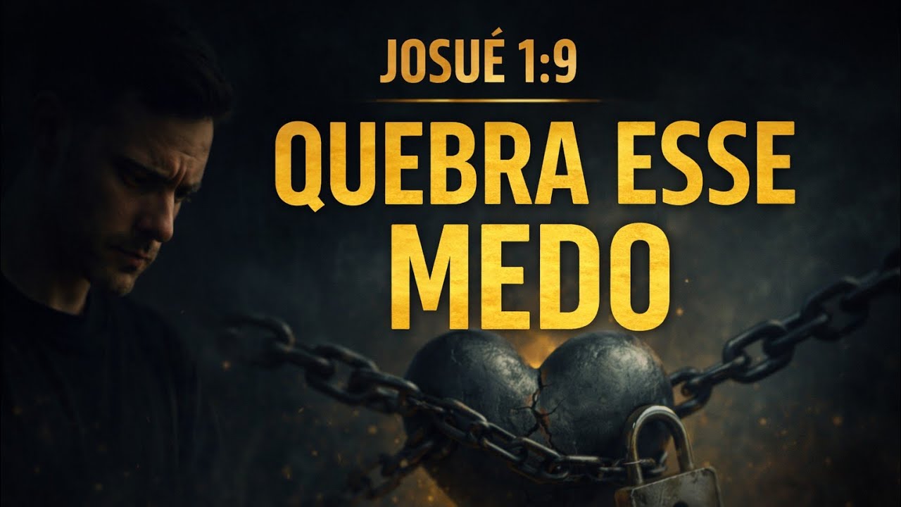 Quando o Medo te Paralisa - SEJA FORTE E CORAJOSO