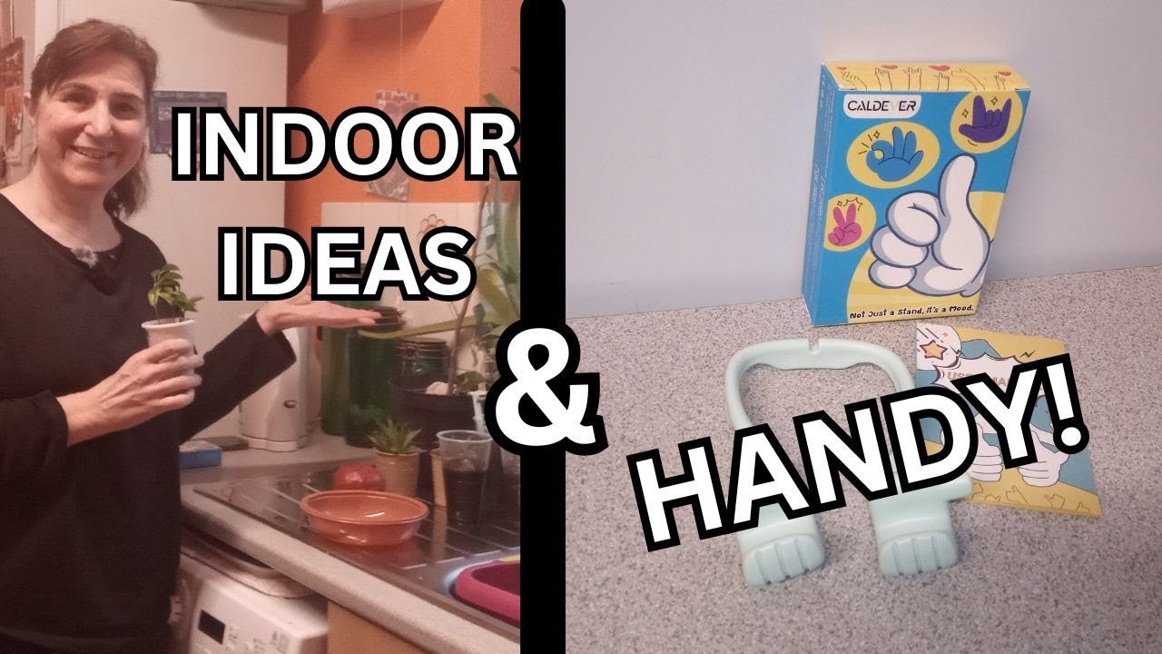 Indoor Gardening Ideas & Caldever Cell Phone Stand Review!