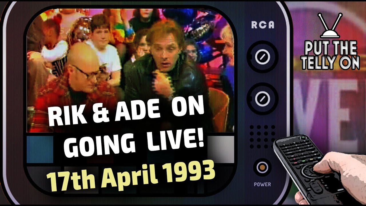 Rik and Ade's awkward hot seat interview (FULL VERSION) | Going Live! | 17/04/1993