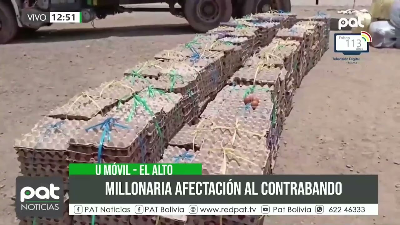 Operativos contra contr4bando logran millonaria afectación económica nacional