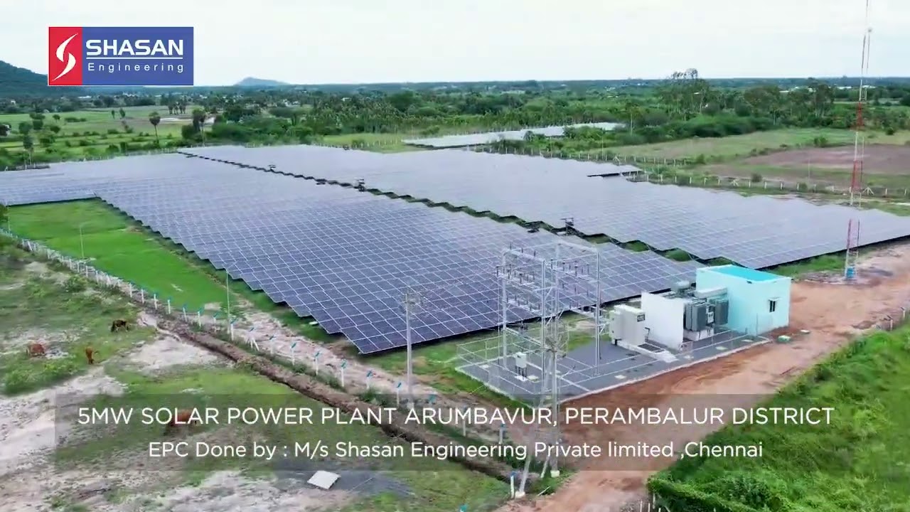 5MW solar power plant